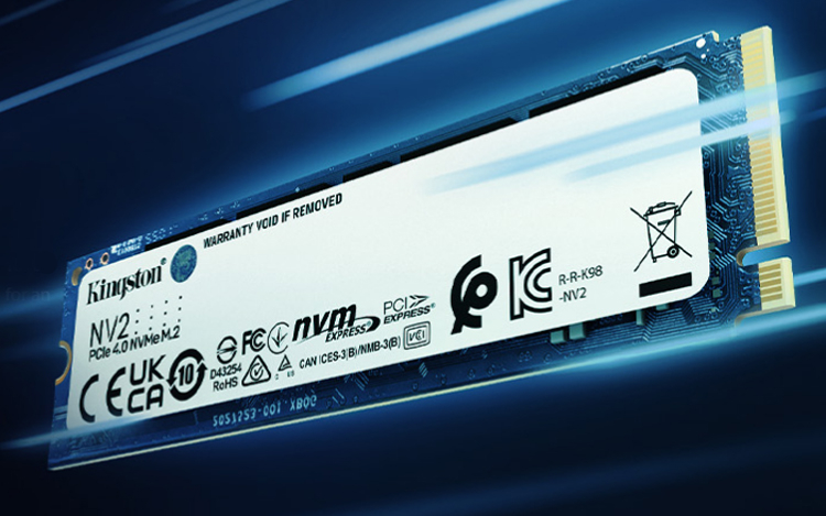 Kingston NV2: nova linha de SSDs PCIe 4.0 promete velocidade de até 3.500 MB/s