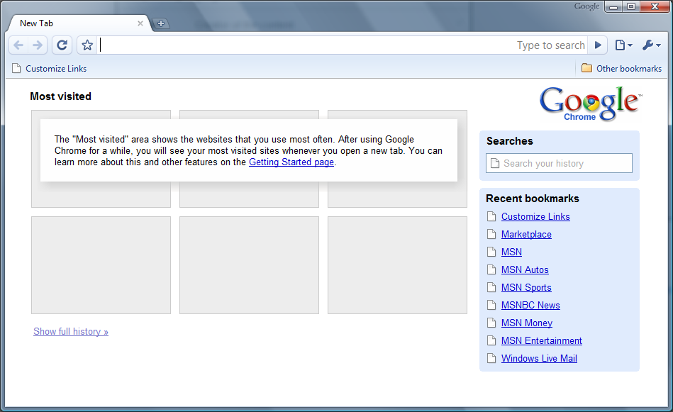 Google Chrome 1.0