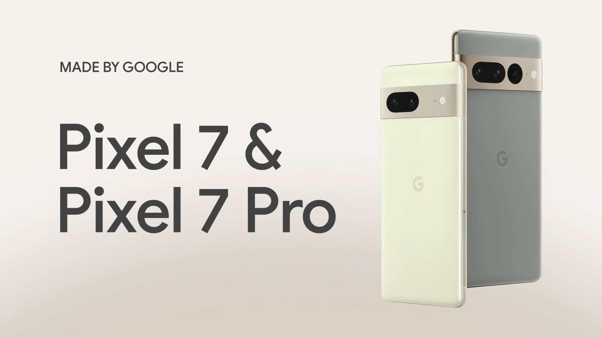 Google anuncia Pixel 7 e Pixel 7 Pro