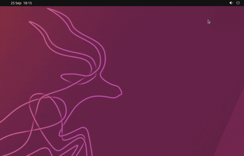 Ubuntu 22.10 Configurações rápidas