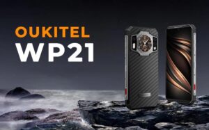 Oukitel WP21 é lançado com destaque para bateria gigante e relógio na traseira