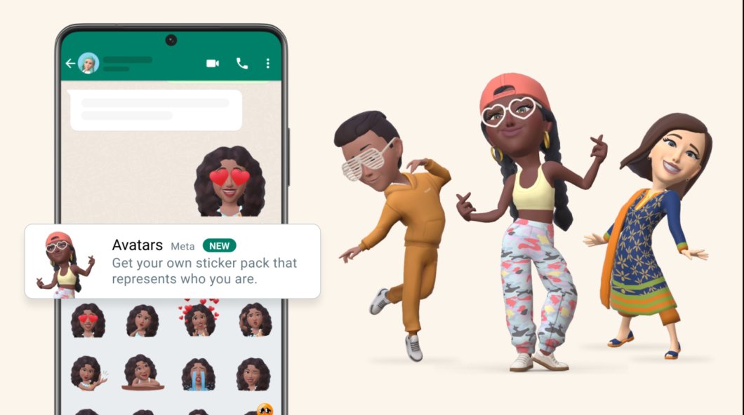 WhatsApp finalmente lança avatares 3D para todos os usuários