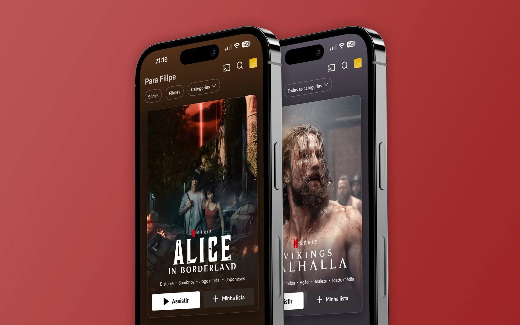 Aplicativo da Netflix ganha mudança de visual para o iOS