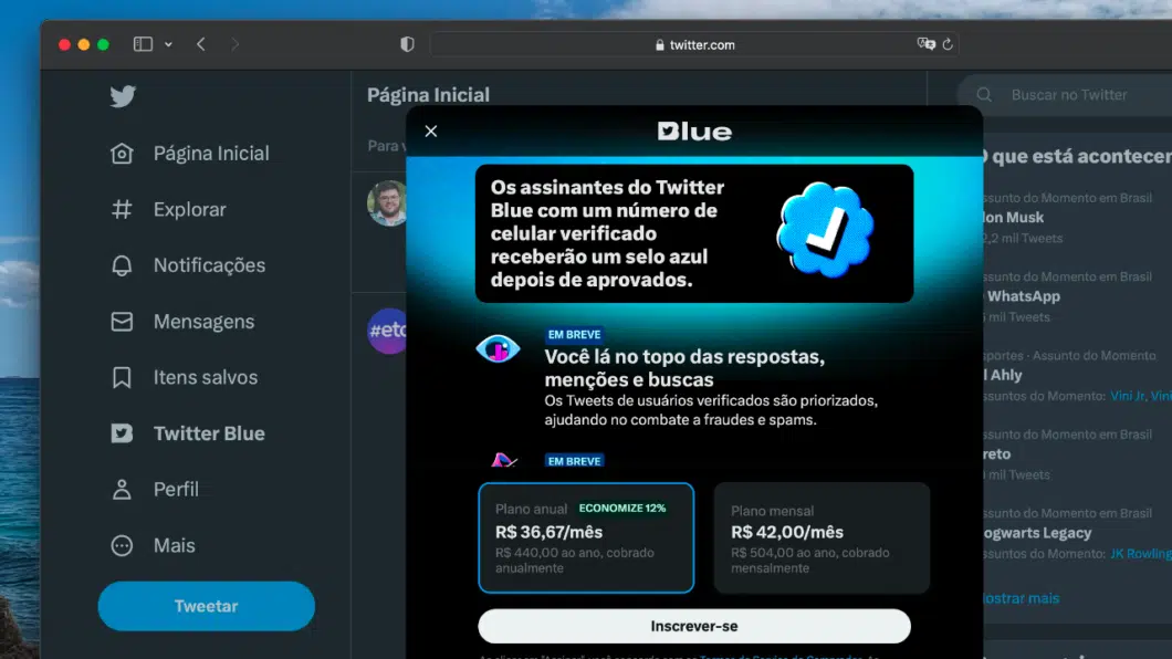 Twitter Blue