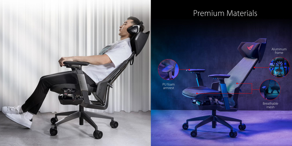 ROG Destrier Ergo Gaming Chair