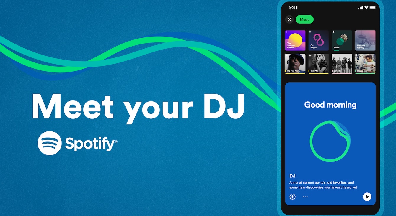 Novo recurso do Spotify traz DJ virtual com sugestões de músicas e comentários sobre artistas