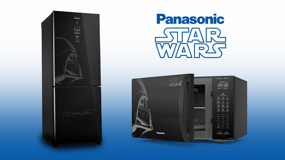 Panasonic anuncia geladeira e micro-ondas de Star Wars no Brasil