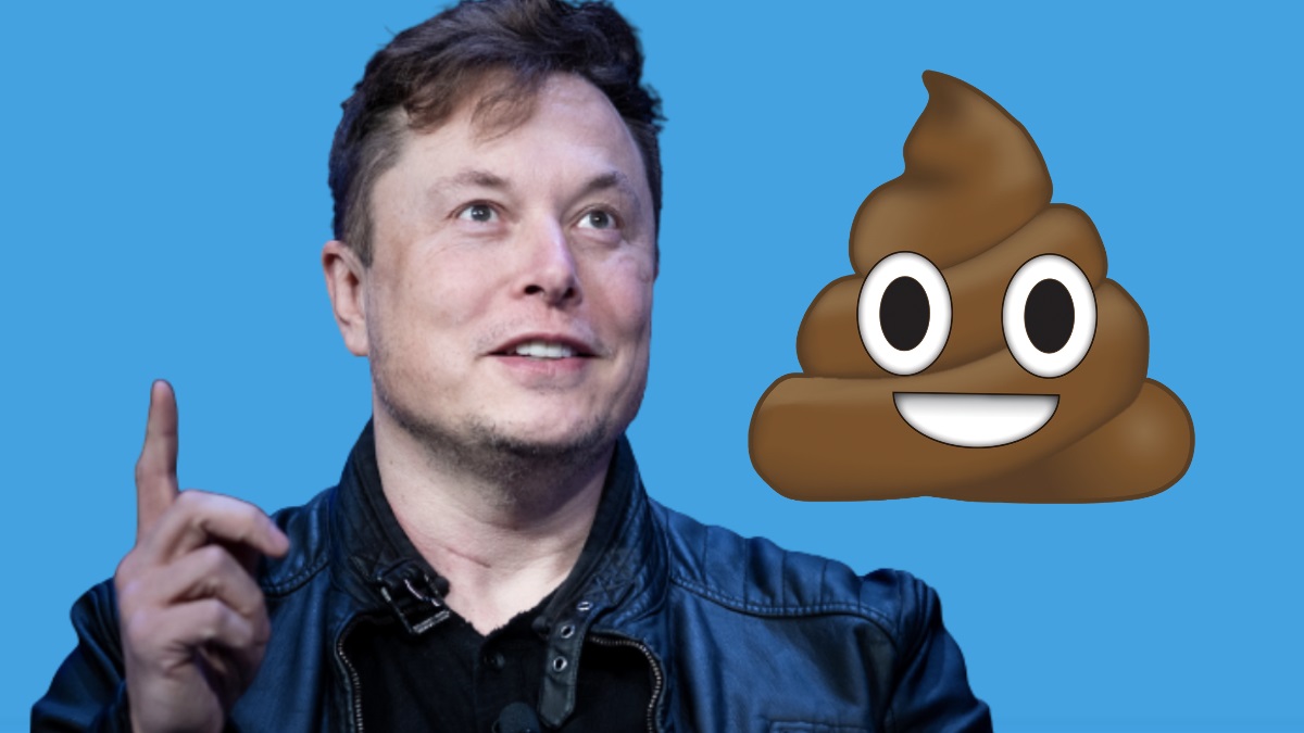 Elon Musk ‘provoca’ jornalistas ao responder e-mails com emoji de cocô no Twitter