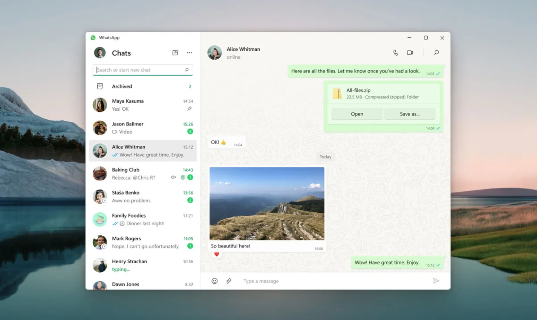 WhatsApp lança app otimizado para Windows e amplia limite de pessoas em chamadas