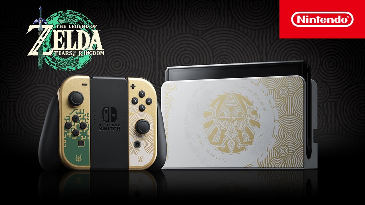 Nintendo Switch OLED ganha versão inspirada no Zelda: Tears of the Kingdom