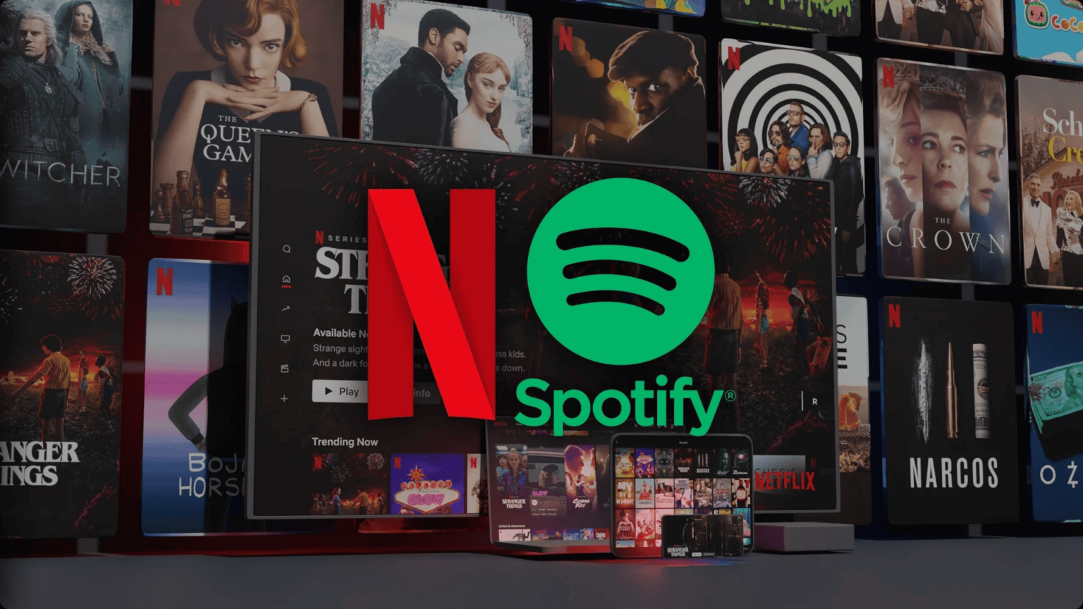 Netflix e Spotify